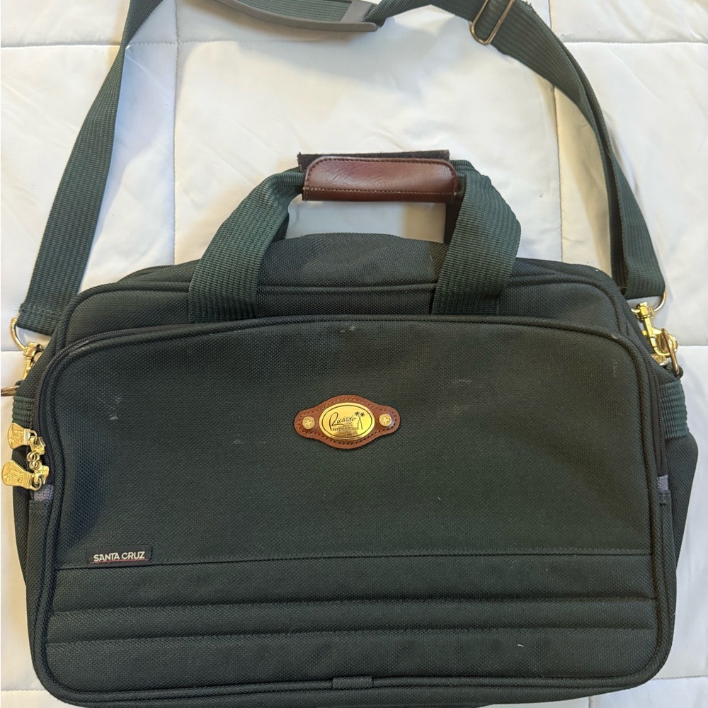 Santa Cruz Dark Green Travel Messenger Bag
